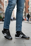 BLACK/WHITE/CAMEL