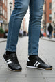 BLACK/WHITE/CAMEL