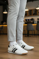 WHITE/BLACK/CAMEL