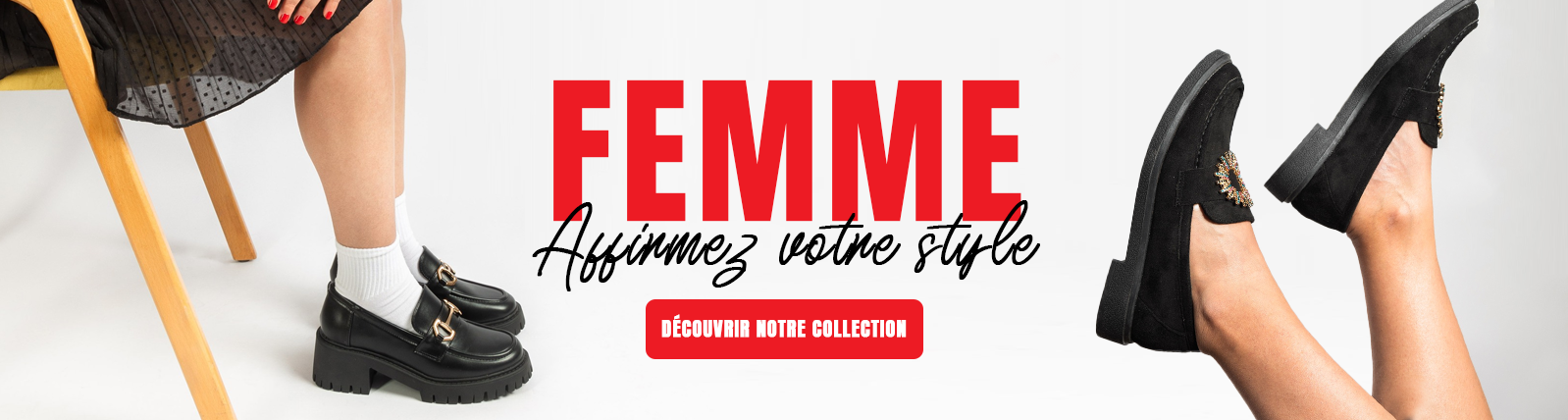 Vente de chaussures en ligne pour femme